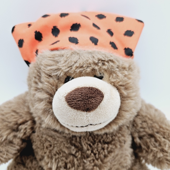 HARLEY DAVIDSON | motorcycle biker bandana plush stuffed teddy bear - Picture 2 of 9